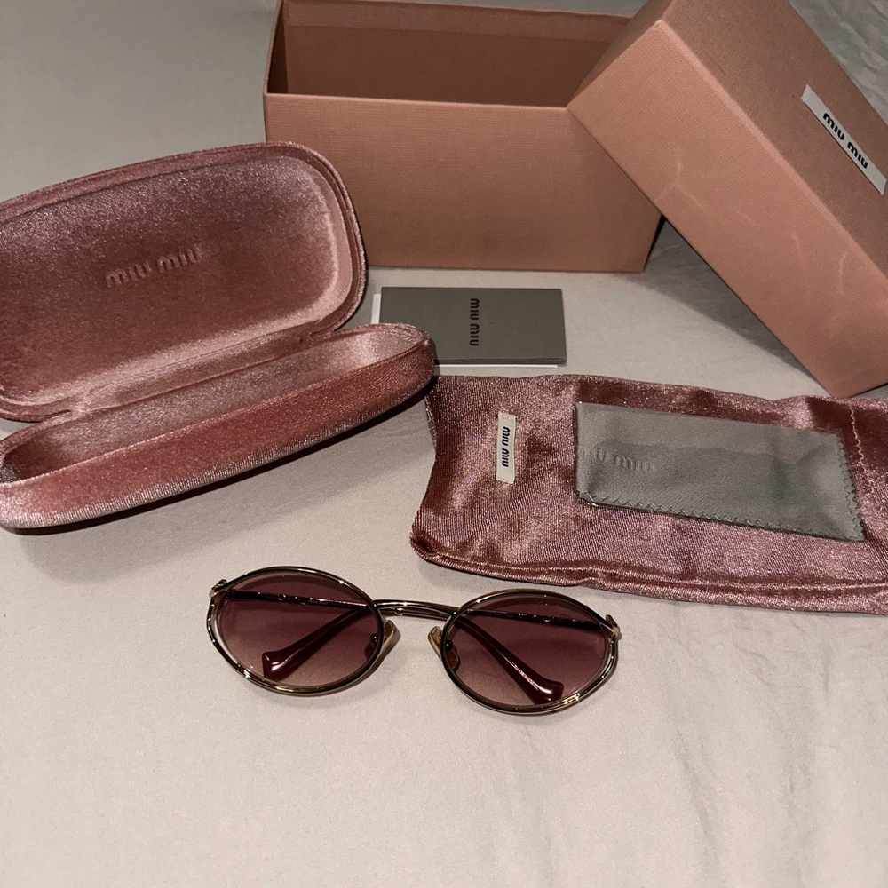 Miu miu mu sunglasses 52YS - Picture 5 of 6